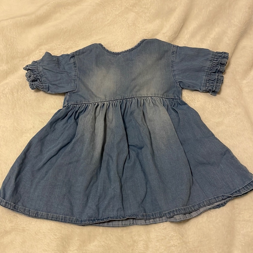 Zara denim dress size 2-3